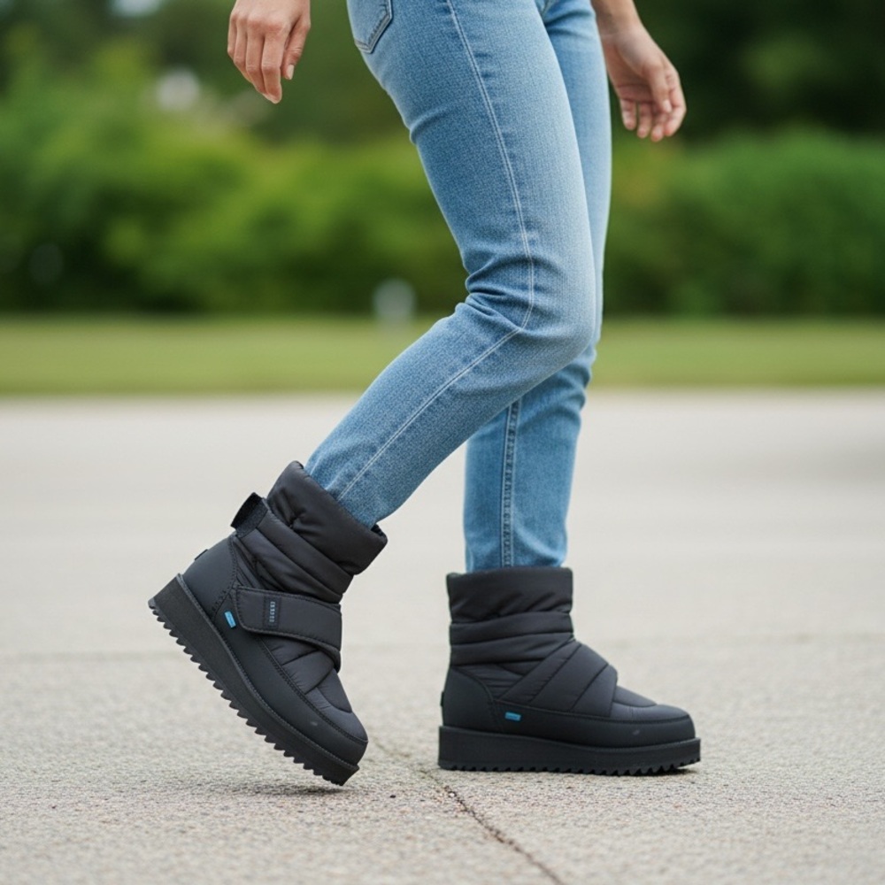 UGG Black Ankle Boots Wool Lining ๐ Super Cozy ๐ - Picture 3 of 12